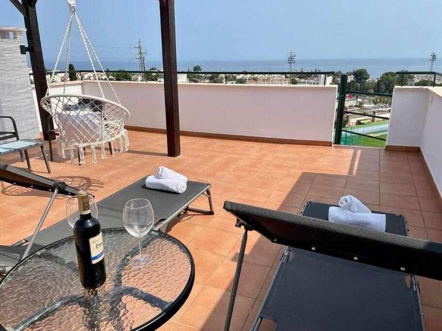 Atico Con Vistas Al Mar Y En Nerja Daire Dış mekan fotoğraf